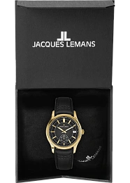 Jacques Lemans men's quartz wristwatch/ 1-2197E