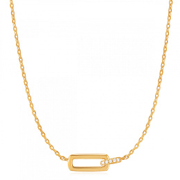 Ania Haie 14K Ոսկեպատ Արծաթյա Վզնոց/ N037-01G