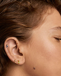 PDPAOLA 18K Gold Plated Silver Single Earring/ PG01-203-U