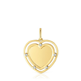 TOUS 18K Gold Plated Pendant/1004320200