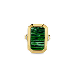 Ti Sento 18K Gold Plated Silver Ring/ 12241MA-56