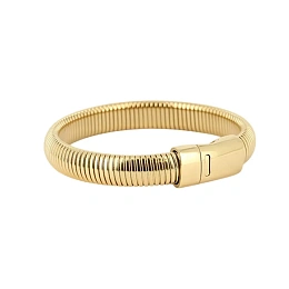 Zag Bijoux 24K Gold Plated Stainless Steel Surgical Bracelet/ SBJ15026-01UNI