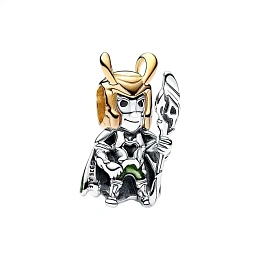 PANDORA Marvel 14K Gold Plated Silver Charm/ 762764C01