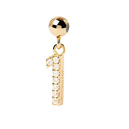 PDPAOLA 14K Gold Plated Silver Charm/ CH01-009-U