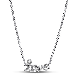 PANDORA Moments Silver Necklace/ 393076C01-45