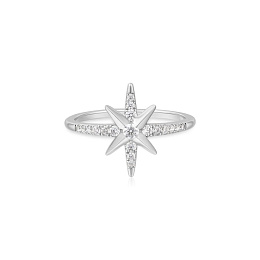 Ania Haie 925 Sterling Silver Ring/R065-02H-54