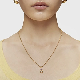 TOUS 18K Gold Plated Silver Pendant/ 1004090300