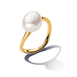 PANDORA Essence 14K Ոսկեպատ Արծաթյա Մատանի/ 163293C01-52