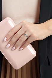 Ti Sento серебряное кольцо/ 1463ZI-50