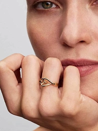 Pandora Essence 14K позолоченное Кольцо/ 164361C00-52