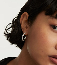 PDPAOLA Silver Earring/ AR02-579-U