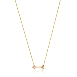 TOUS 18K Gold Plated Silver Necklace/ 1004567900