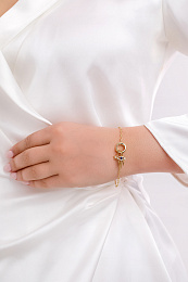 Ania Haie 14K Gold Plated Silver Bracelet/ BST048-04