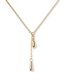 PDPAOLA 18K Gold Plated Silver Necklace/ CO01-782-U