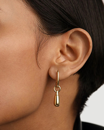 PDPAOLA 18K Gold Plated Silver Single Earring/ PG01-092-U
