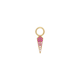 Ania Haie 14K Gold Plated Silver Charm/ EC048-09G