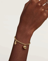 PDPAOLA 18K Gold Plated Silver Bracelet/ PU01-163-U