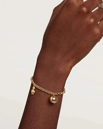 PDPAOLA 18K Gold Plated Silver Bracelet/ PU01-163-U