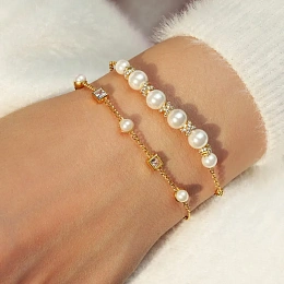 Ania Haie 14K Gold Plated Silver Bracelet/ B069-02G