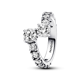 PANDORA Timeless Silver Ring/ 193149C01-52
