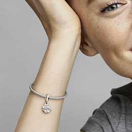 PANDORA Moments Silver Charm/ 792245C01