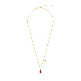 TOUS 18K Gold Plated Silver Necklace/ 1004338600
