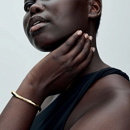 PANDORA Essence 14K Gold Plated Silver Bracelet/ 563310C00-1