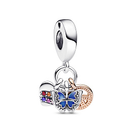 PANDORA Moments 14K Վարդագույն ոսկու պատվածքով Արծաթյա Չարմ/ 782572C01