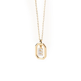 PDPAOLA 14K Gold Plated Silver Necklace/ CO01-516-U