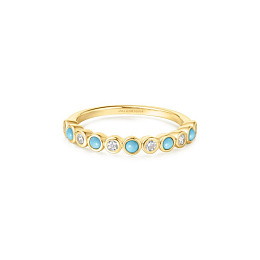 Ania Haie 14K Gold Plated Silver Ring/ R063-01G-58
