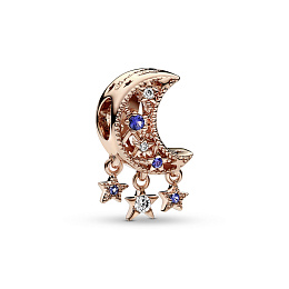 PANDORA Moments 14K Gold Plated Silver Charm/ 789643C01