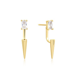 Ania Haie 14K Ոսկեպատ Արծաթյա Ականջօղ/ E053-06G