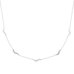L'atelier Precieux Silver Necklace/ 87417945