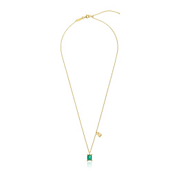 TOUS 18K Gold Plated Silver Necklace/ 1004338500