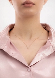 Maison de la Bijouterie 18K Позолоченное Ожерелье/ 92140345