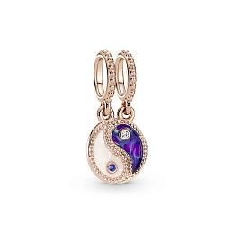 PANDORA Moments 14K Վարդագույն ոսկու պատվածքով Արծաթյա Չարմ/ 780098C01