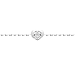 L'atelier Précieux Rhodium plated Necklace/87414445