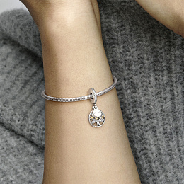 PANDORA Moments Серебряный Шарм/ 791728CZ
