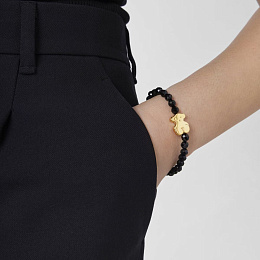 TOUS Серебряный браслет с 18K позолотой/015901674