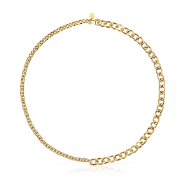 TOUS 18K Gold plated Silver Necklace/ 211412502