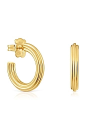 TOUS Արծաթյա 18K Ոսկեպատ Ականջօղ/1004243600