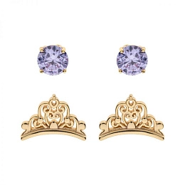 Disney 14K Ոսկեպատ Արծաթյա Մանկական Ականջօղ/ SS00002YZAL