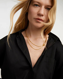 PDPAOLA 18K Gold Plated Silver Necklace/ CO01-614-U