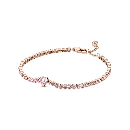 PANDORA Rose 14K Վարդագույն ոսկու պատվածքով Արծաթյա Թևնոց/ 580041C01-18