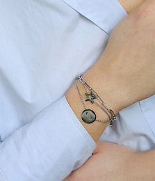 Zag Bijoux Stainless Steel Surgical Bracelet/ SBX9013-00UNI
