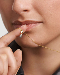PDPAOLA 18K Gold Plated Silver Necklace/ CO01-819-U