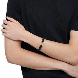 Emporio Armani Leather Bracelet/ EGS3245710