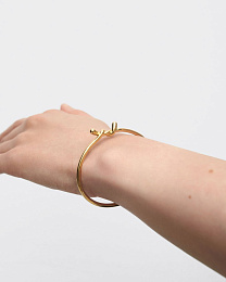 PDPAOLA 18K Gold Plated Silver Bracelet/ PU01-853-M