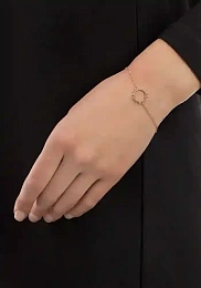 Maison de la Bijouterie 18K Gold Plated Brass Necklace and Bracelet Set