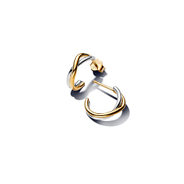 PANDORA ESSENCE 14K Ոսկեպատ Արծաթյա Ականջօղ/ 263880C00